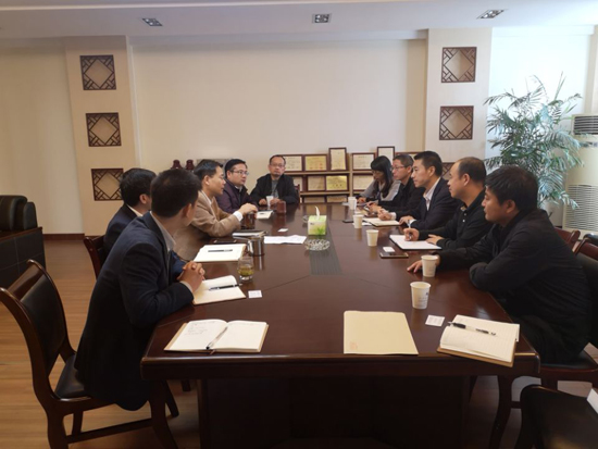 学院领导班子到绍兴文理学院人文学院考察交流