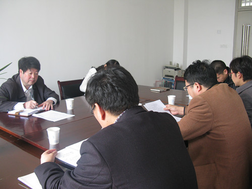 潘璋德书记出席人文学院班子民主生活会